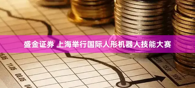 盛金证券 上海举行国际人形机器人技能大赛