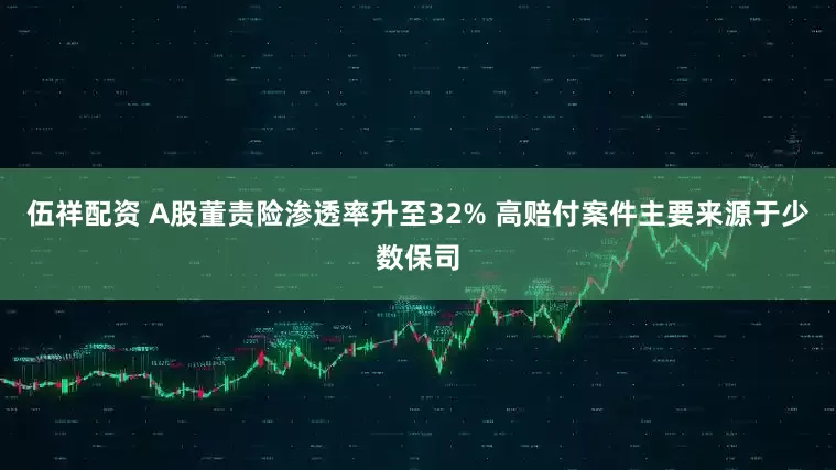 伍祥配资 A股董责险渗透率升至32% 高赔付案件主要来源于少数保司